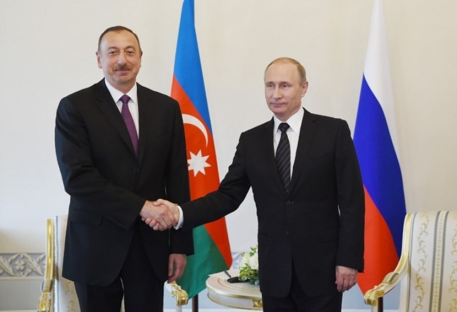 Präsident Aliyev telefoniert mit Präsident Putin