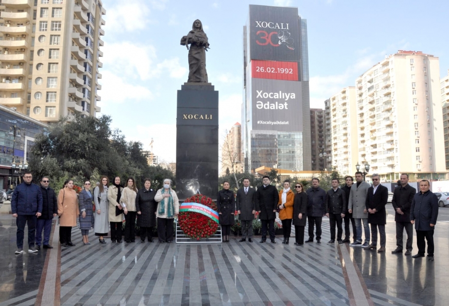 Azərbaycanlı şəhid ailələri, Xocalı soyqırımının və Srebrenitsa faciəsinin şahidləri beynəlxalq ictimaiyyətə müraciət ediblər