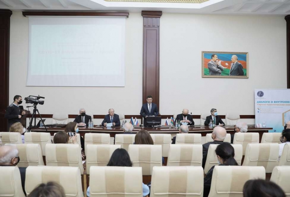 “Daxili xəstəliklər üzrə dialoqlar” mövzusunda beynəlxalq konfrans keçirilib