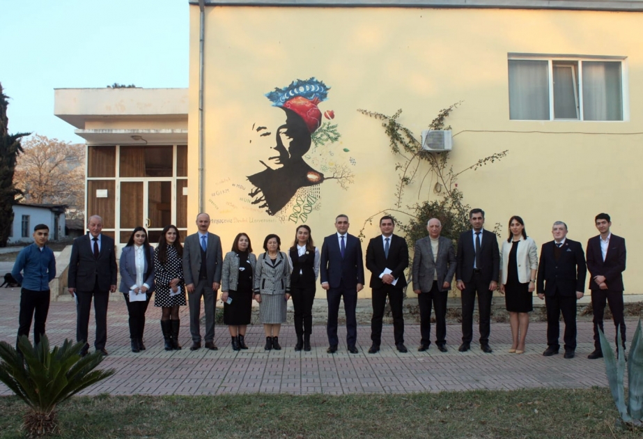 Mingəçevir Dövlət Universitetində “Turizm destinasiyalarının idarəedilməsi” kitabı təqdim olunub