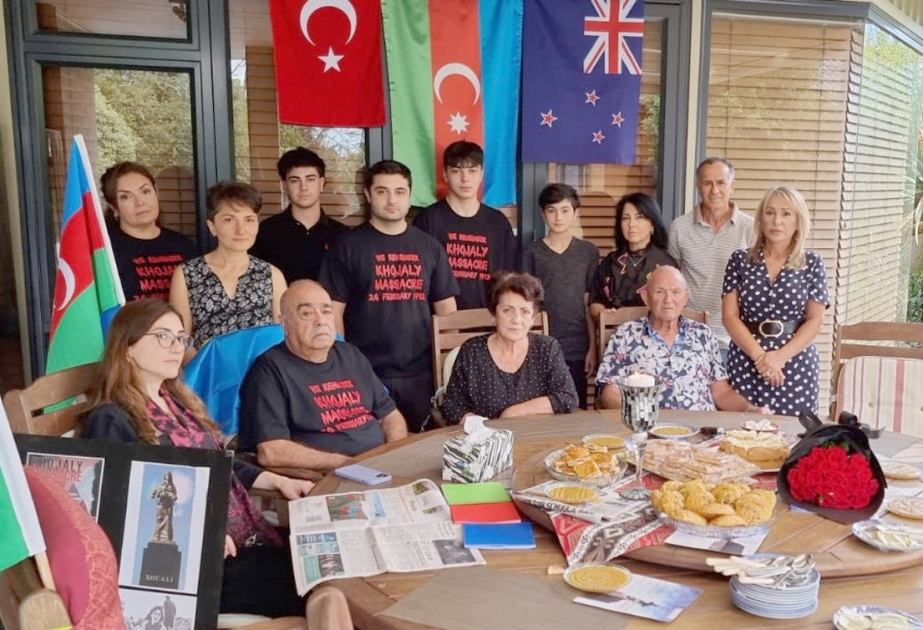 Yeni Zelandiyada Xocalı soyqırımının qurbanları anılıb