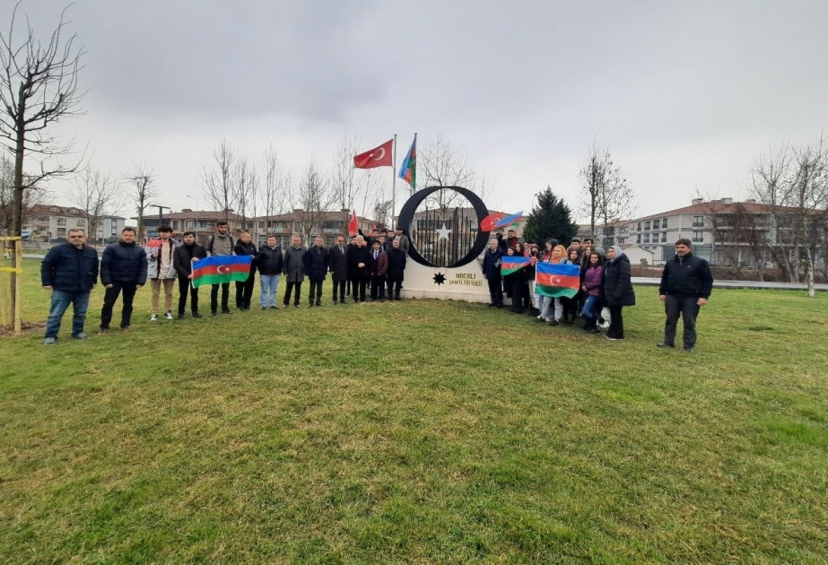 Türkiyədə “Xocalı şəhidləri” abidəsinin açılışı olub