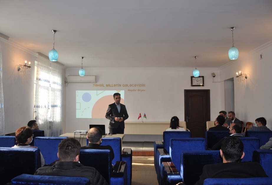 Mingəçevir Dövlət Universitetində “Tələbə İnkişaf Platforması” layihəsi çərçivəsində görüş keçirilib