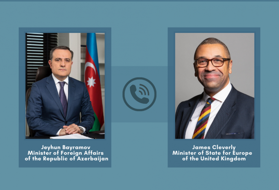 Azərbaycanın xarici işlər naziri və Birləşmiş Krallığın Avropa məsələləri üzrə naziri regional məsələləri müzakirə ediblər