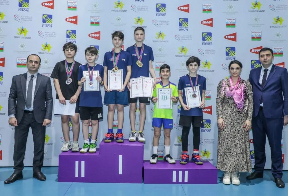 Uşaq badmintonçular arasında Bakı birinciliyinə yekun vurulub