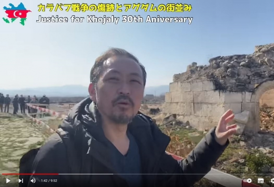 Yaponiyalı yutuber Ağdama səfəri barədə təəssüratlarını izləyiciləri ilə bölüşüb VİDEO
