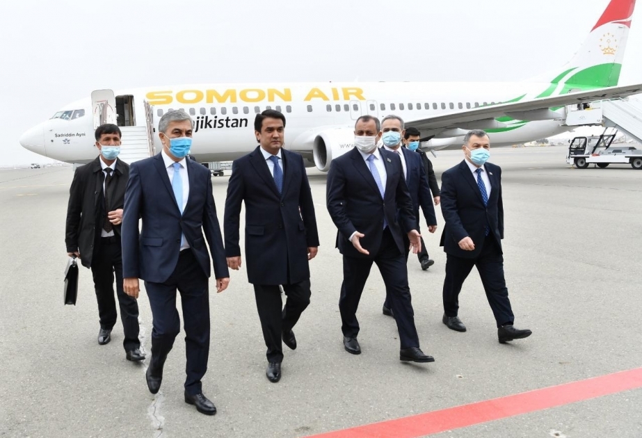 Le président de l'Assemblée suprême du Tadjikistan est en visite en Azerbaïdjan VIDEO