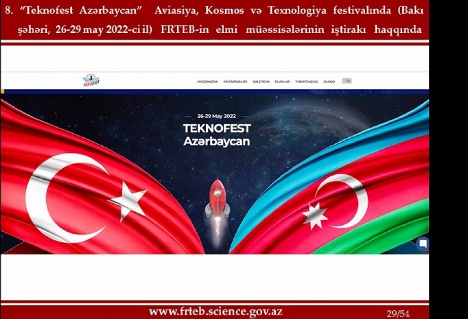 “TEKNOFEST Azərbaycan” alimlər üçün geniş innovativ imkanlar yaradır