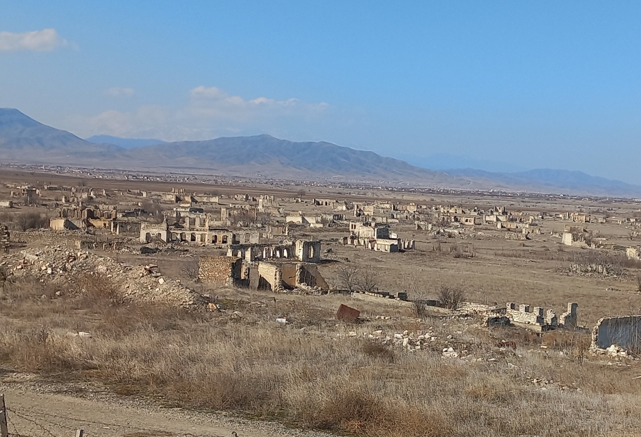 Le village de Chykhbabaly de la région d’Aghdam, détruit pendant l’occupation arménienne VIDEO