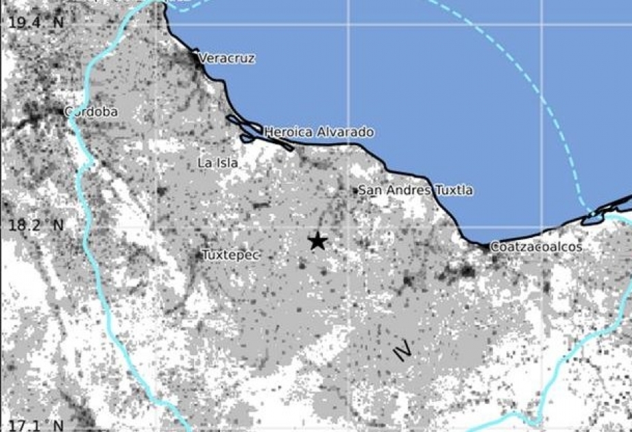 В Мексике произошло землетрясение силой 5,7 балла