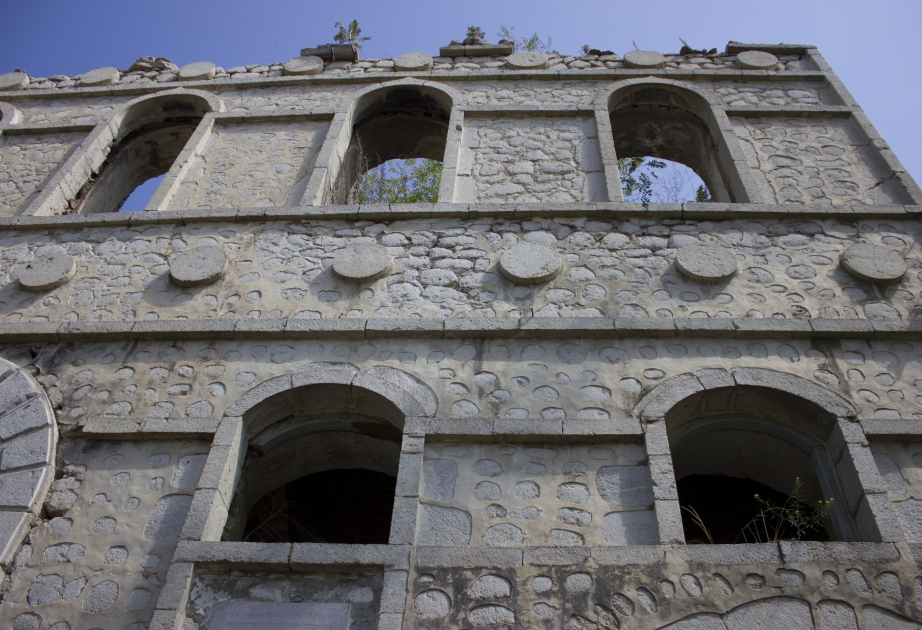House of Khurshidbanu Natavan, outstanding Azerbaijani poetess - one of the first houses built in Shusha