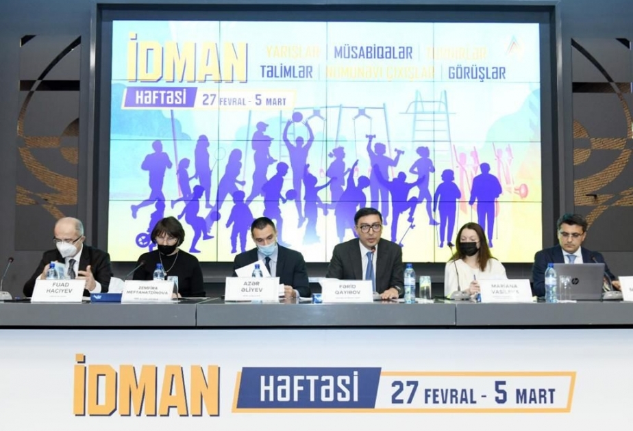 Olimpiya idman növləri üzrə federasiyaların nümayəndələri ilə görüş keçirilib