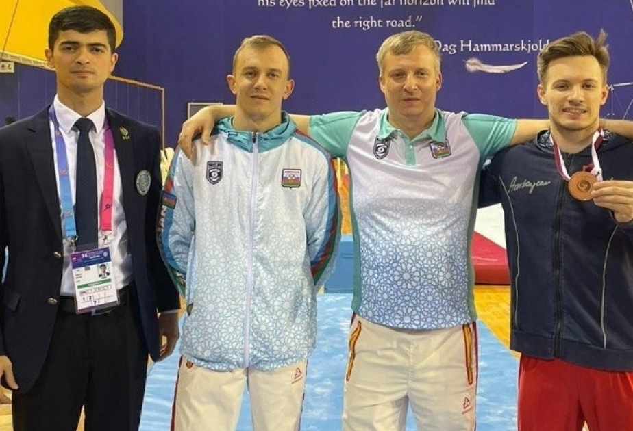 Azerbaijani gymnast grabs bronze at World Cup in Qatar