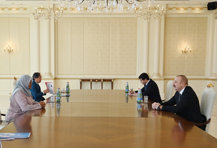 El Presidente de Azerbaiyán: “La indiferencia de las organizaciones internacionales y los grandes fondos para la reconstrucción de Karabaj y Zangazur en Azerbaiyán son lamentables”