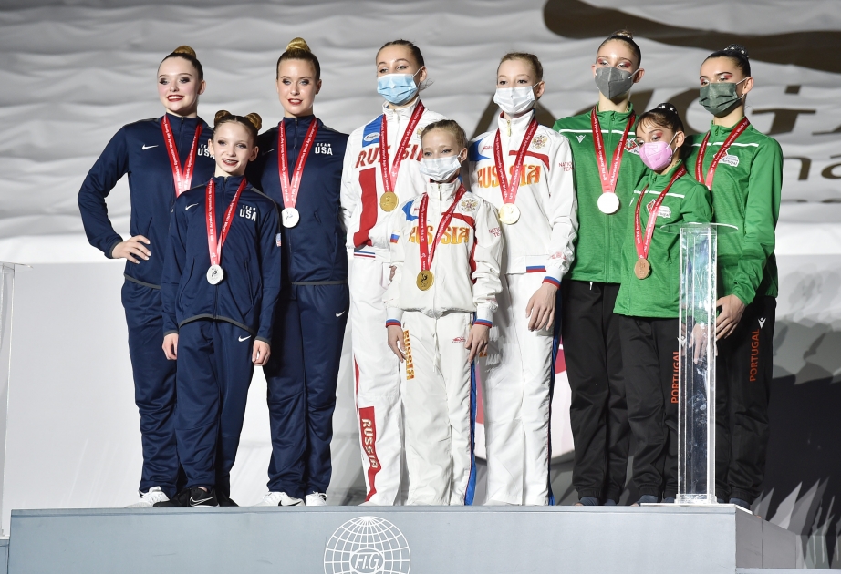 Rusiyalı gimnastlar Bakıda qızıl medal qazanıblar