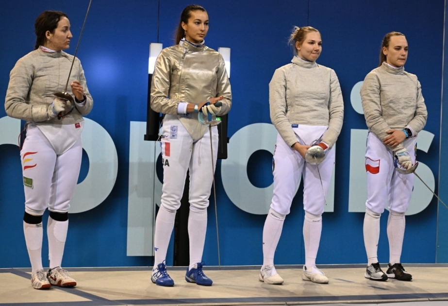 Azərbaycan qılıncoynadanı Anna Başta dünya kubokunun mərhələ yarışında qızıl medal qazanıb