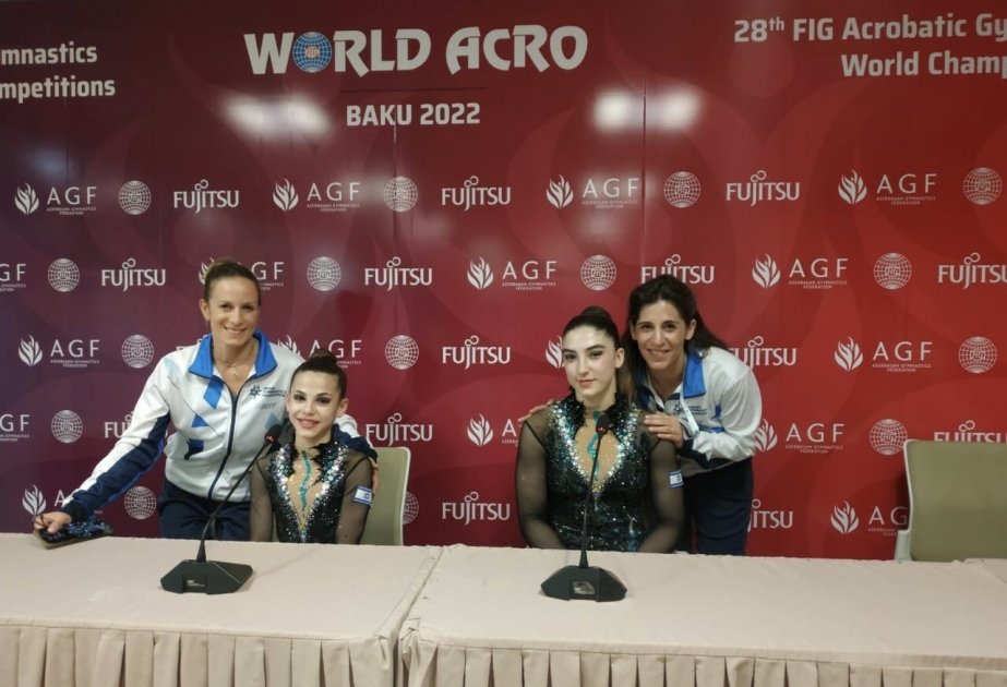 İsrailli gimnastlar: Bakıdakı yarışda qızıl medal qazanmaq bizim üçün böyük uğurdur