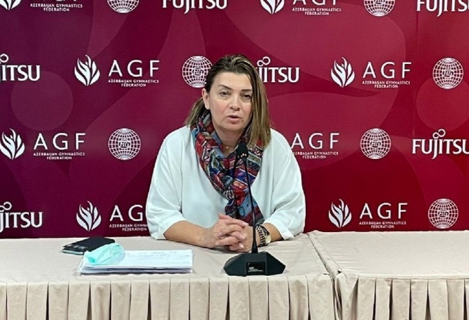 İradə Qurbanova: Gimnastlarımız gözlədiyimizdən də yüksək xal qazandılar