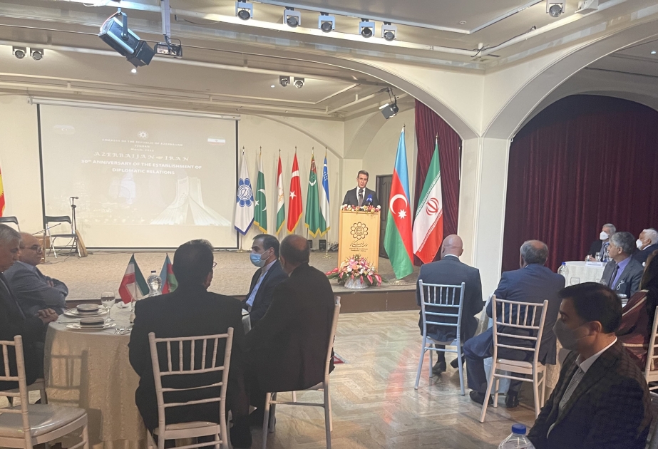 Tehranda Azərbaycan ilə İran arasındakı diplomatik əlaqələrin qurulmasının 30 illiyi qeyd olunub VİDEO