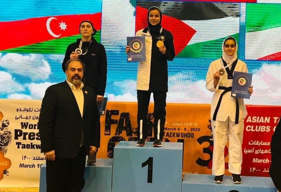 Aserbaidschanische Taekwondo-Kämpferinnen gewinnen zwei Medaillen beim internationalen Turnier “Fajr Open” in Teheran