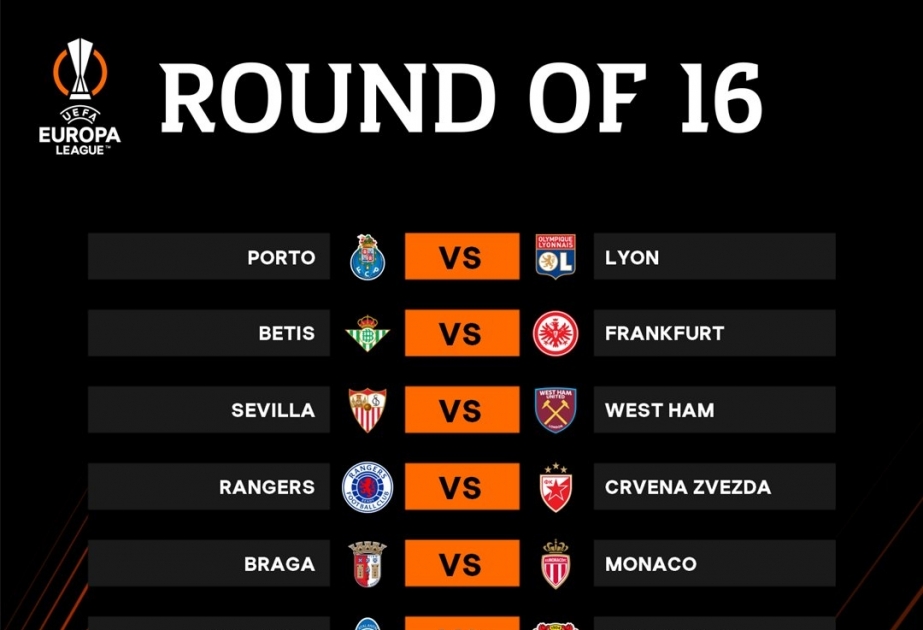 UEFA Avropa Liqası: Bu gün “Portu” klubu “Lion”, “Betis” isə “Ayntraxt” ilə qarşılşacaq