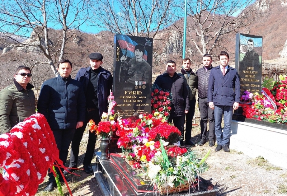 В Огузе отмечен день рождения шехида Отечественной войны