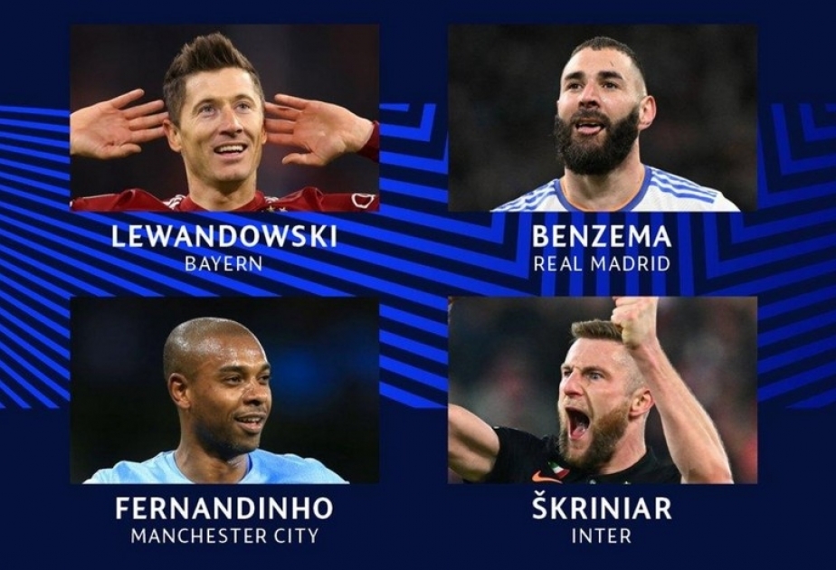 UEFA Çempionlar Liqasının səkkizdəbir final mərhələsində həftənin futbolçusu adına namizədlər müəyyənləşib
