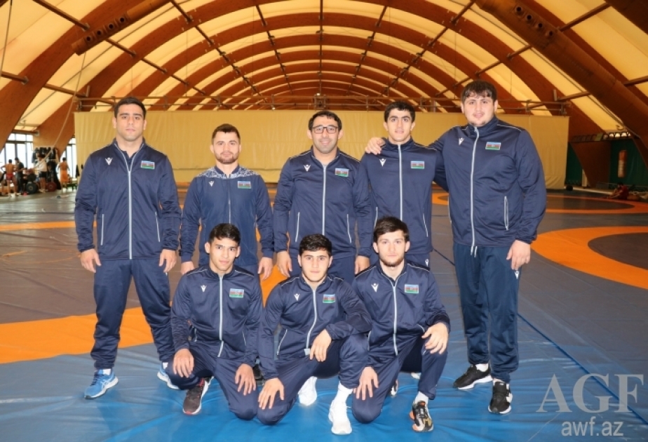 Azerbaijani Greco-Roman wrestling team rank 3rd at European Championships in Bulgaria