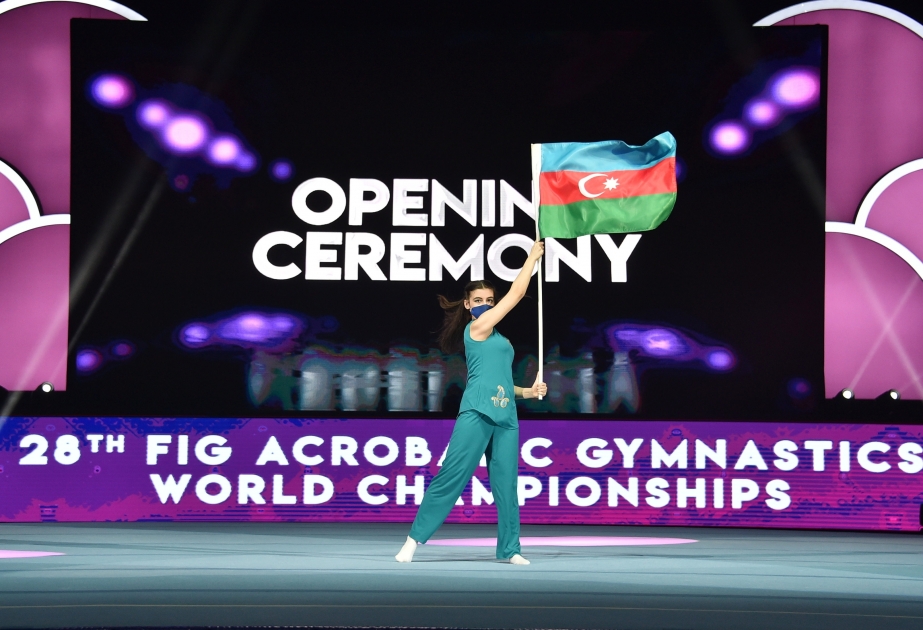 Les championnats du monde de gymnastique acrobatique inaugurées solennellement à Bakou