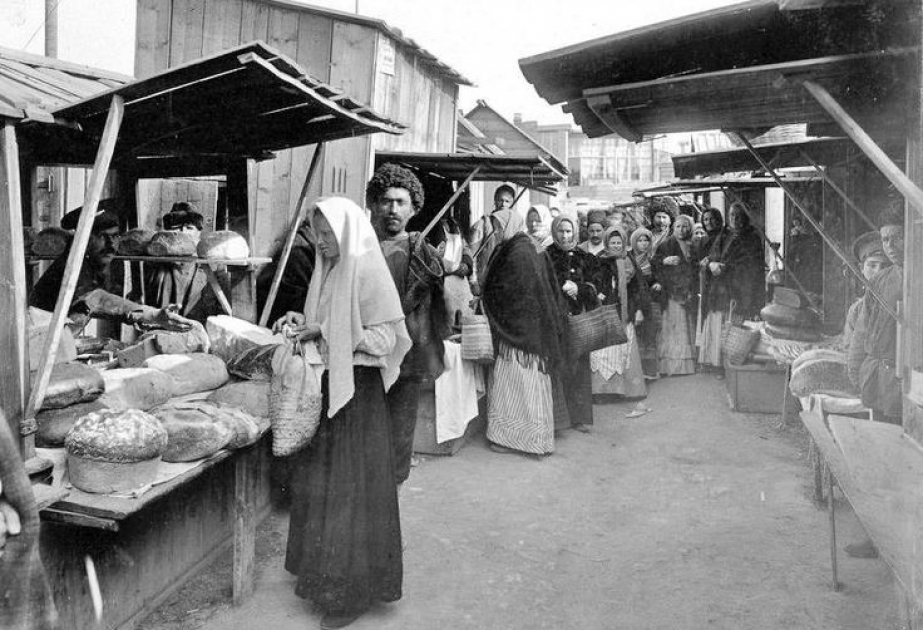 Uno de más exóticos bazares en Bakú que no llegó hasta nuestros días- Kyomurchú meydaný