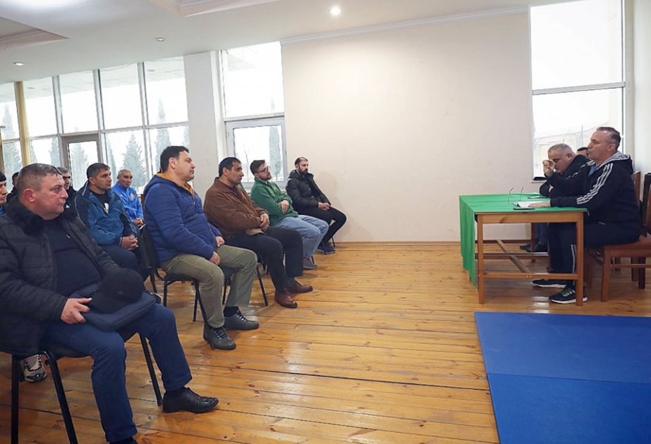 Balakəndə Olimpiya dövrü üçün qaydalarda tətbiq edilən dəyişikliklərlə bağlı məşqçilər üçün seminar təşkil olunub