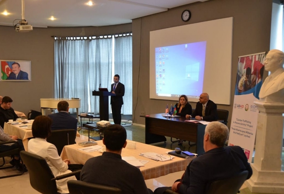 IOM Azerbaijan holds training for First Responders on Identification of Victims of Trafficking in Guba