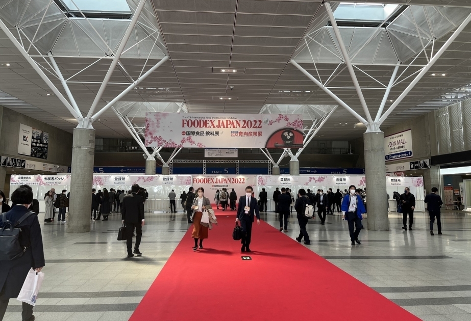 Azerbaijani products showcased at FOODEX JAPAN 2022 exhibition