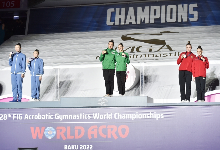 Portuqaliya gimnastları Bakıda keçirilən dünya çempionatında üçüncü qızıl medala sahib olublar