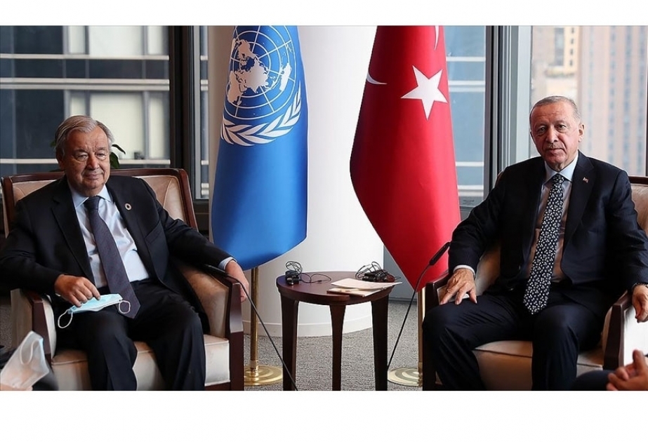 Antonio Guterres remercie le président turc pour ses initiatives en faveur de la paix