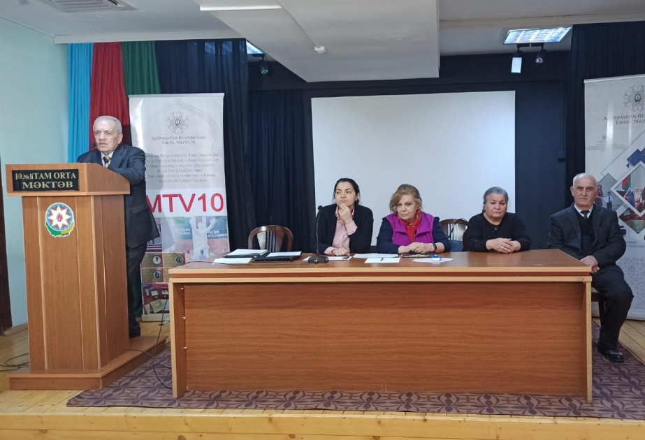 Şəkidə məşqçi-müəllimlər üçün seminar təşkil olunub