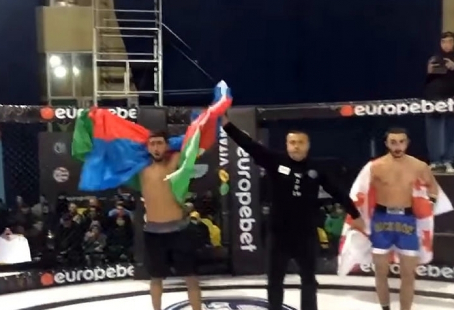 Aserbaidschans Kickboxer besiegt armenischen Athleten und gewinnt den WJF-Gürtel