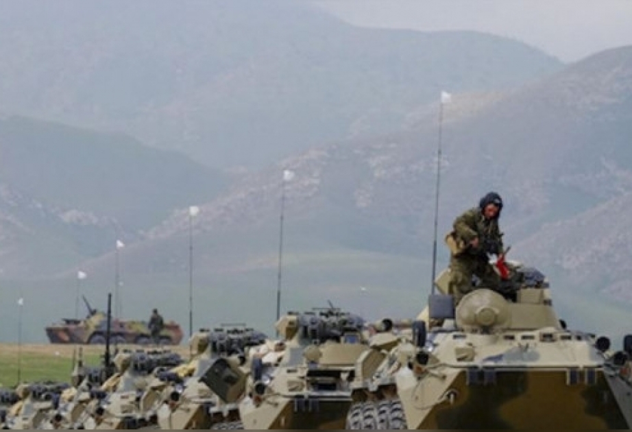 Rusiya Tacikistandakı hərbi bazasında təlimlərə başlayıb