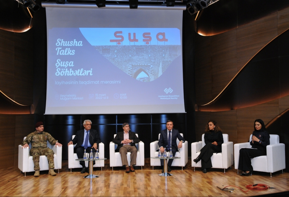 “Şuşa söhbətləri” layihəsinin təqdimatı olub VİDEO