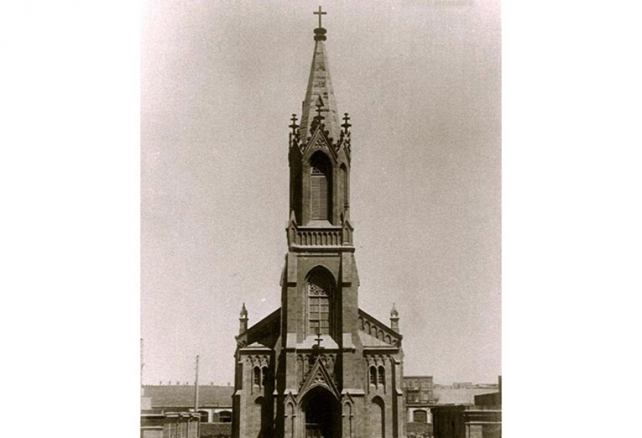 Uno de los edificios emblemáticos de Bakú: la Iglesia del Salvador o Iglesia Luterana