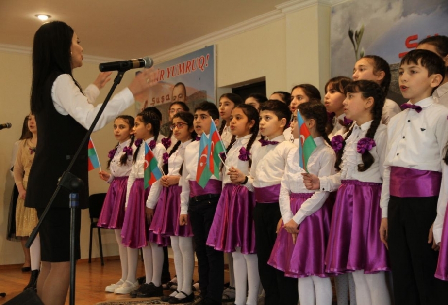 Xızıda “Şuşa İli”nə həsr olunan ədəbi-bədii kompozisiya təqdim edilib