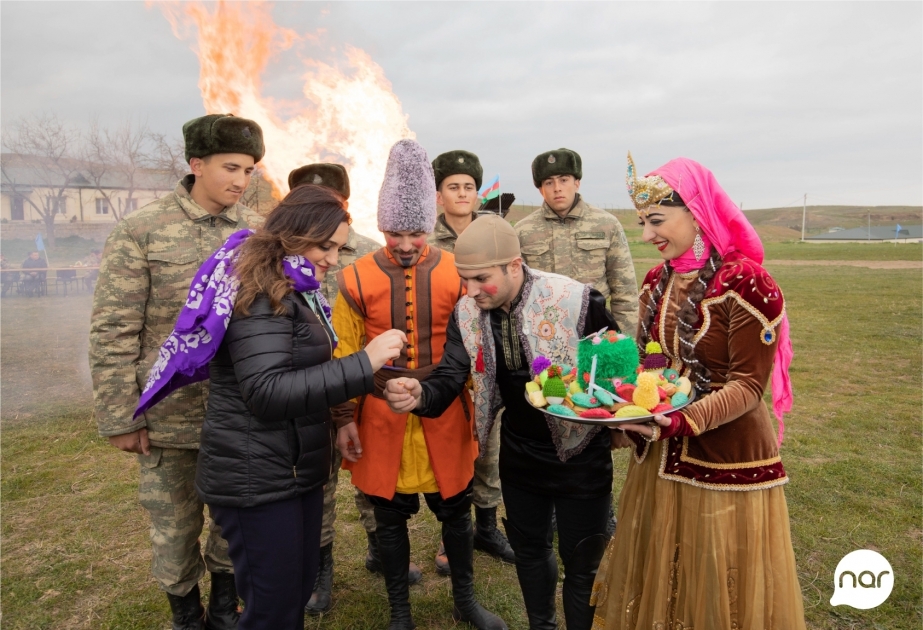 ®  Nar celebrates Novruz Holiday with soldiers in liberated landss