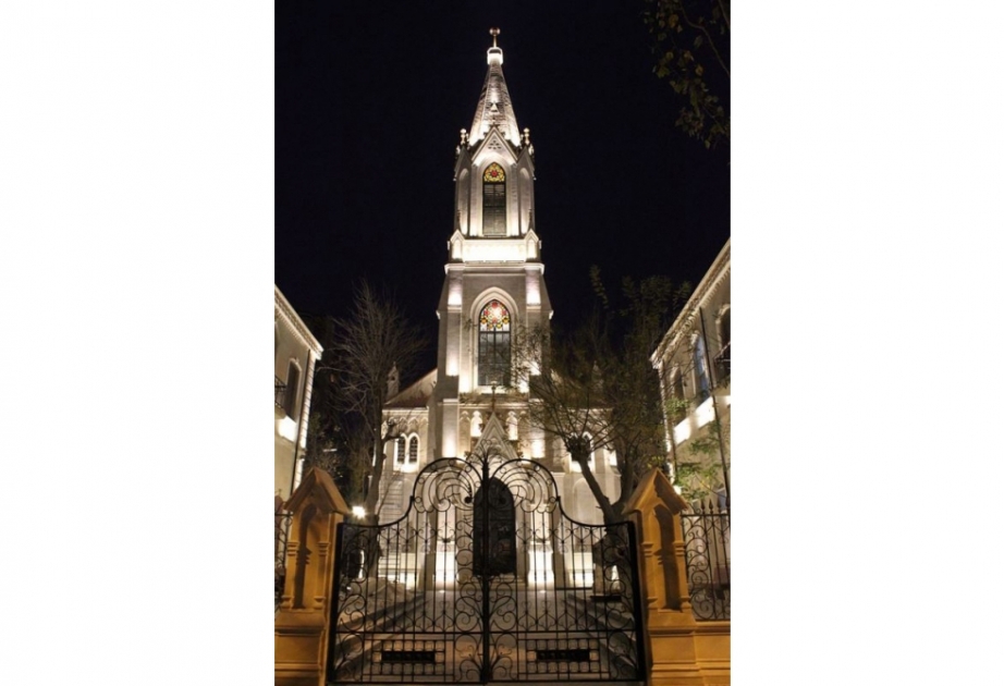 Evangelical Lutheran Church or Church of the Saviour in Baku – an iconic building demonstrating Azerbaijan’s religious tolerance