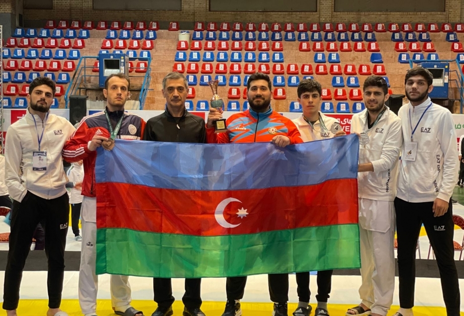 Azerbaijani Para taekwondo fighters take three medals at international tournament in Iran