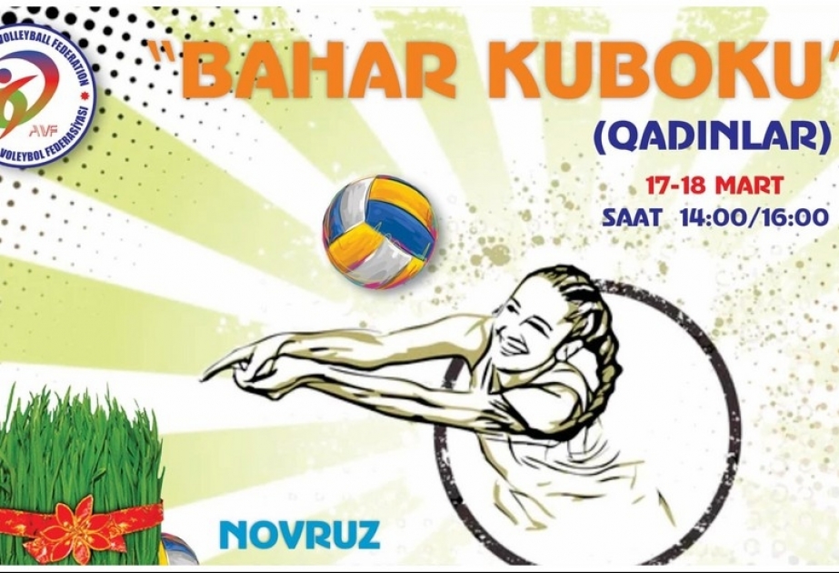 Qadın voleybol klubları arasında “Bahar Kuboku” yarışı keçiriləcək