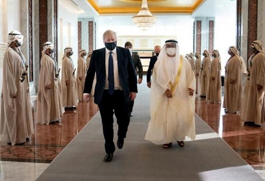 UK PM Johnson arrives in UAE ahead of Saudi visit