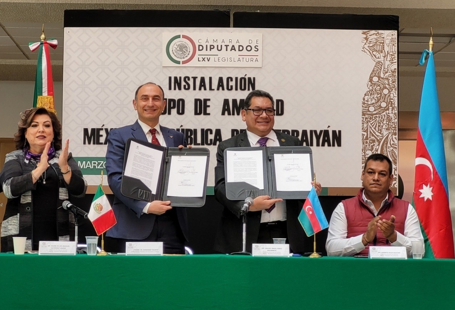 Se establece un Grupo de Amistad con Azerbaiyán en la Cámara de Diputados de México