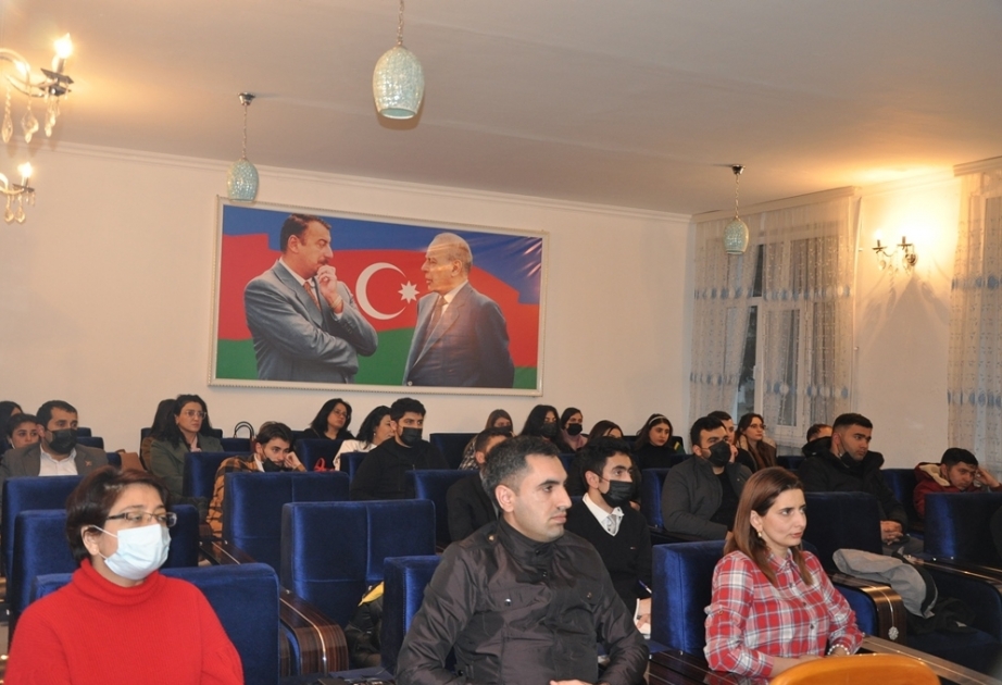 Mingəçevir Dövlət Universitetində ustad dərsləri təşkil olunub