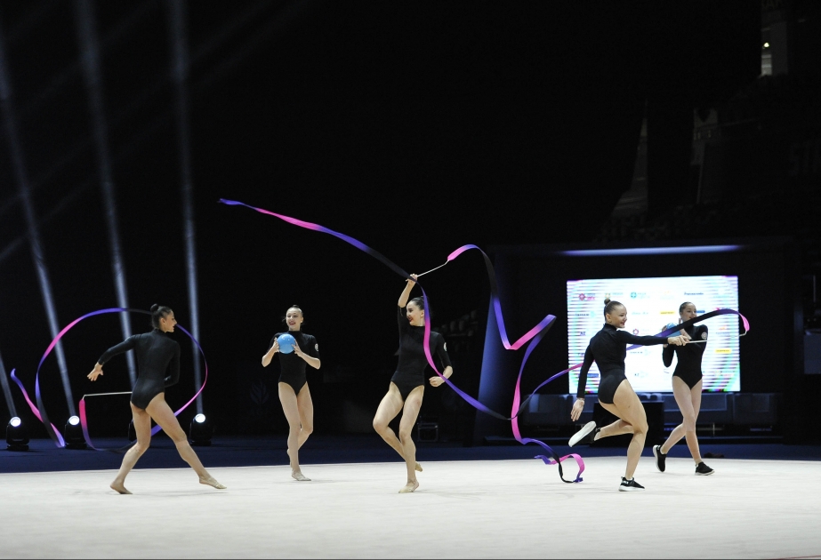Bakıda bədii gimnastika üzrə Azərbaycan çempionatı davam edir