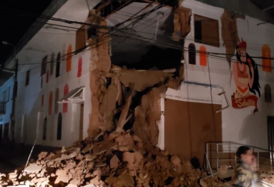 120 adobe houses collapsed in 5.5 magnitude earthquake in Peru